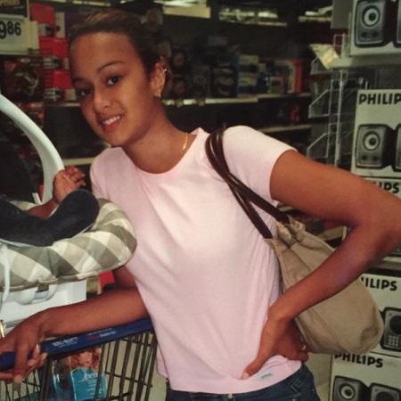 The photo Michele incorporated with the caption.